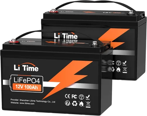 LiTime 12V 100Ah LiFePO4 Battery